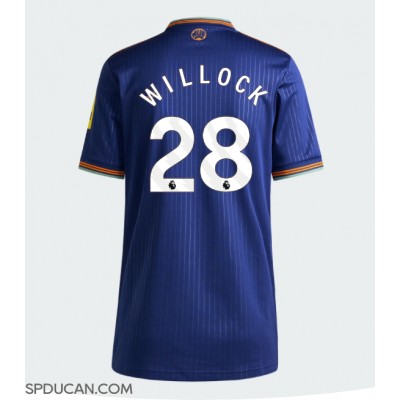 Zenski Nogometni Dres Newcastle United Joe Willock #28 Rezervni 2025-26 Kratak Rukav Zenski Nogometni Dres Newcastle United Joe Willock #28 Rezervni 2025-26 Kratak Rukav